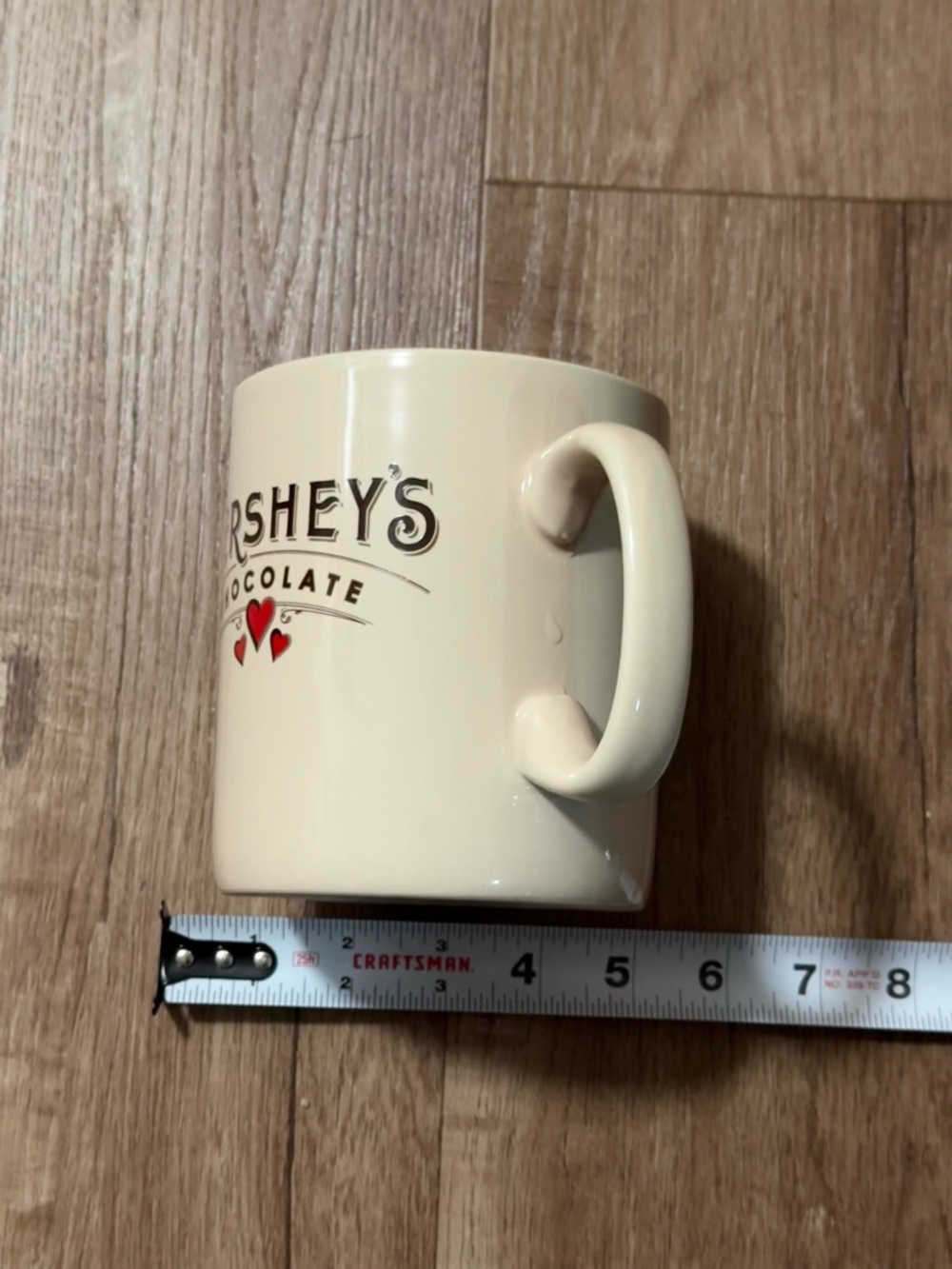 HERSHEY'S Cream Ceramic Coffee Mug - Cream